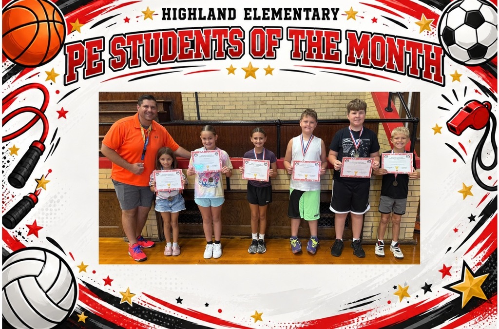 PE Students of the Month