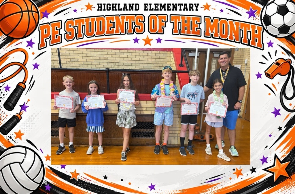 PE Students of the Month