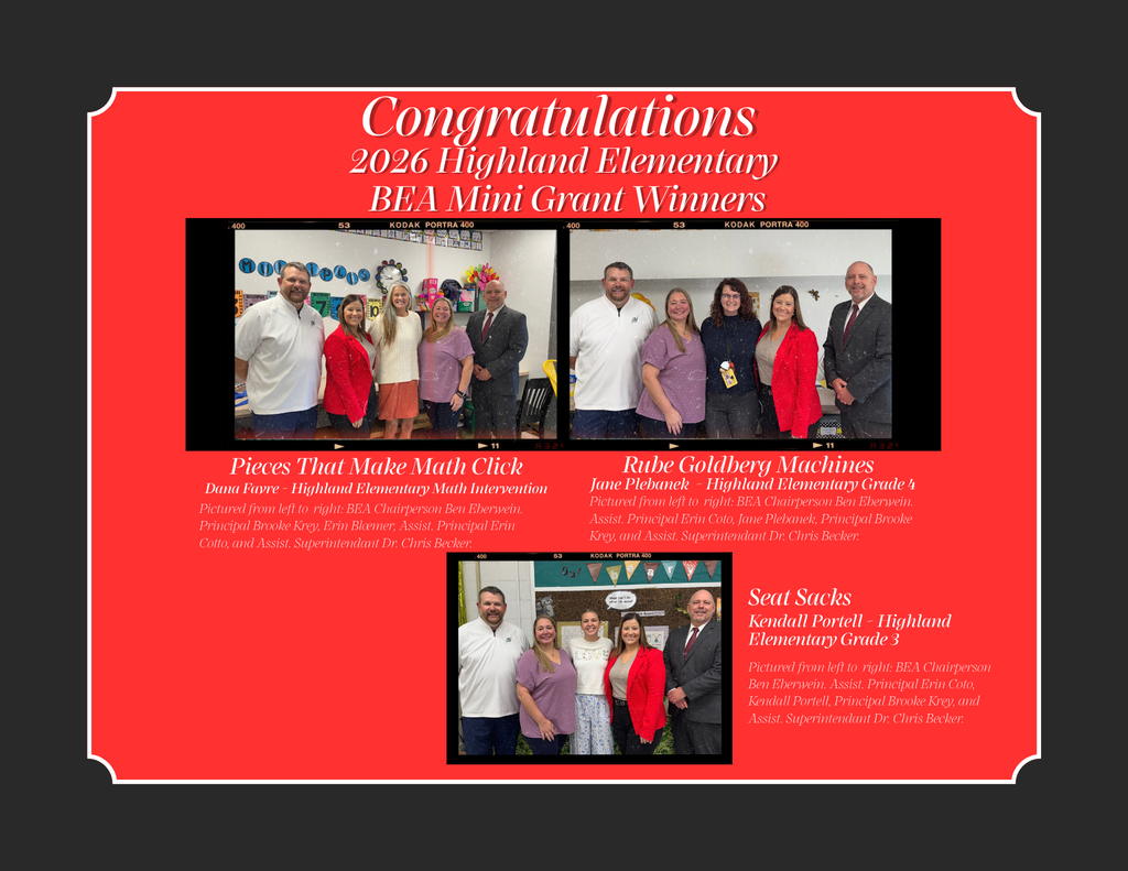 2026 BEA Grant Winners