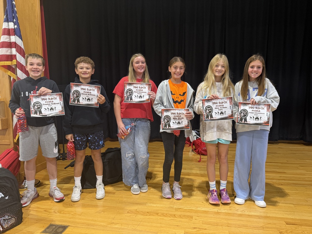 Congrats to our 6 Red October Rock Award Winners. Keep up the good work!