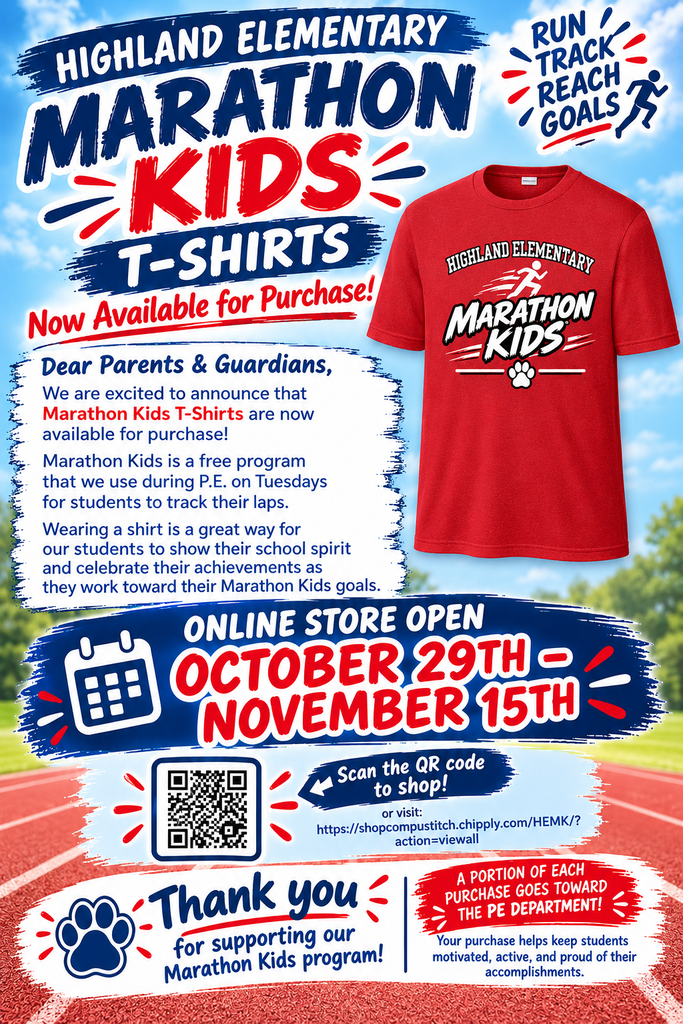 Marathon Kids T-shirt Sales