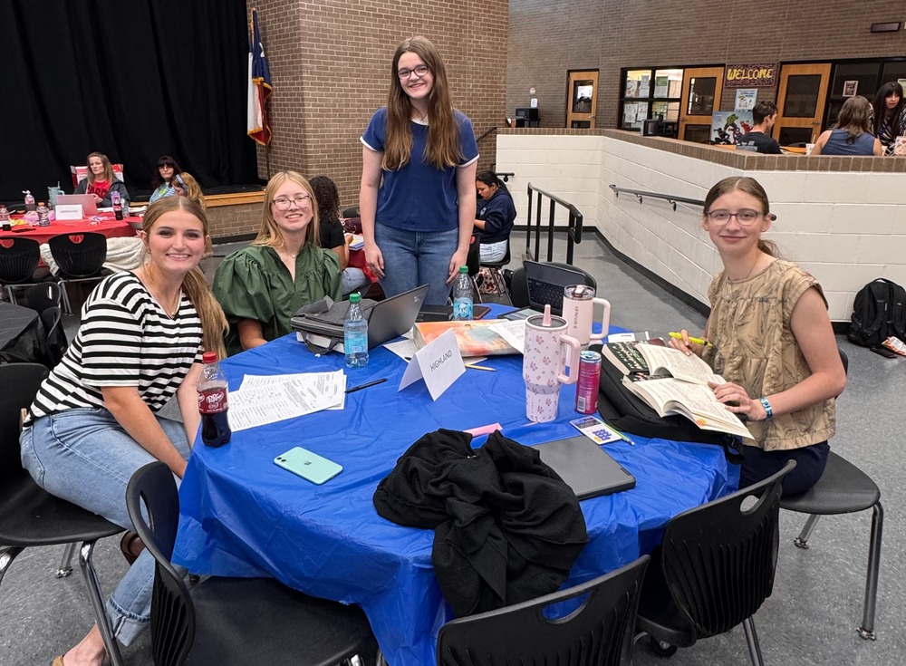 Students at District UIL Meet