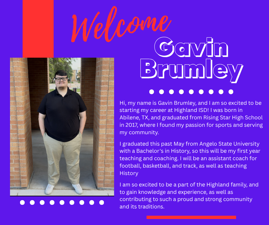 Gavin Brumley Bio