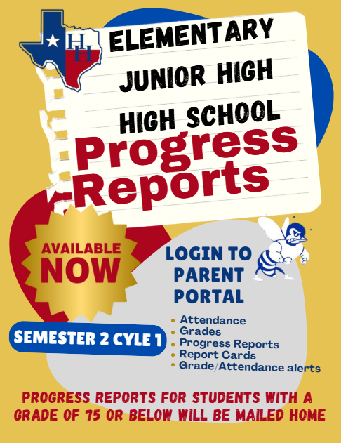 Progress Reports are ready.