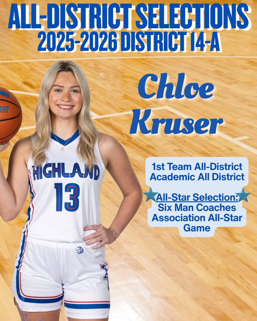 Chloe Kruser - All District Basketball