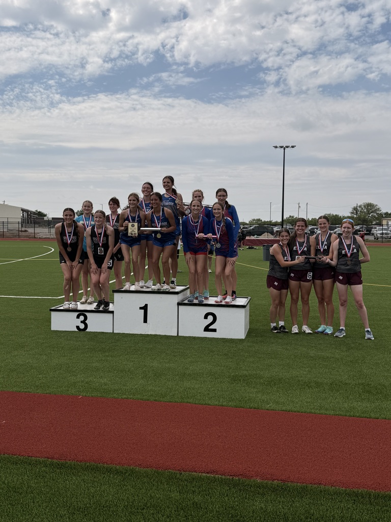 2nd place - 4x400m relay