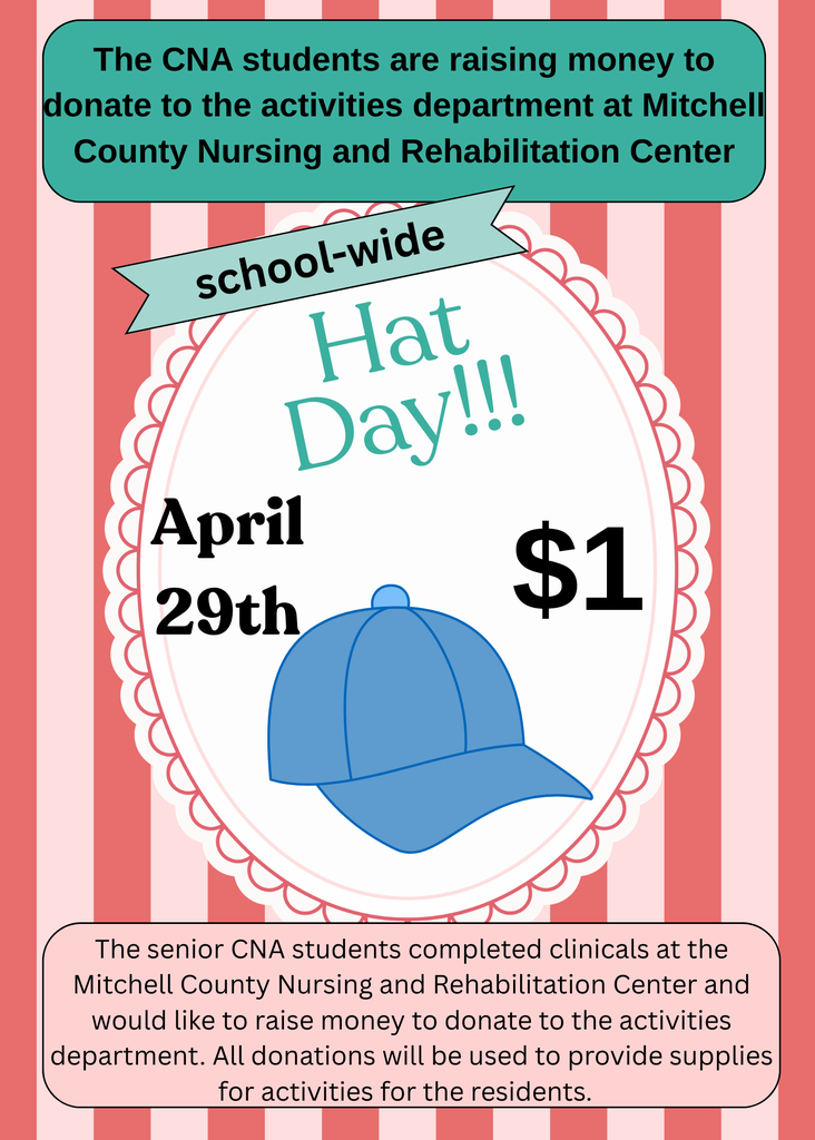 CNA Hat Day Flyer