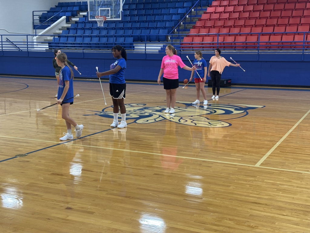 JH Twirlers at Twirl Camp