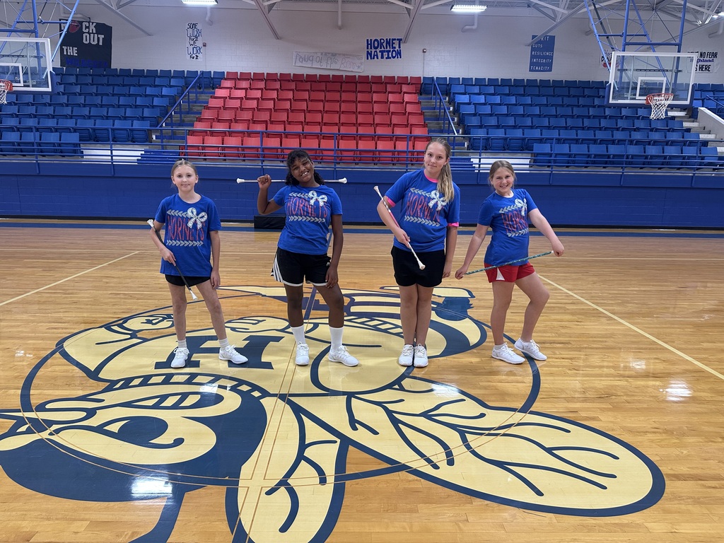 JH Twirlers at Twirl Camp