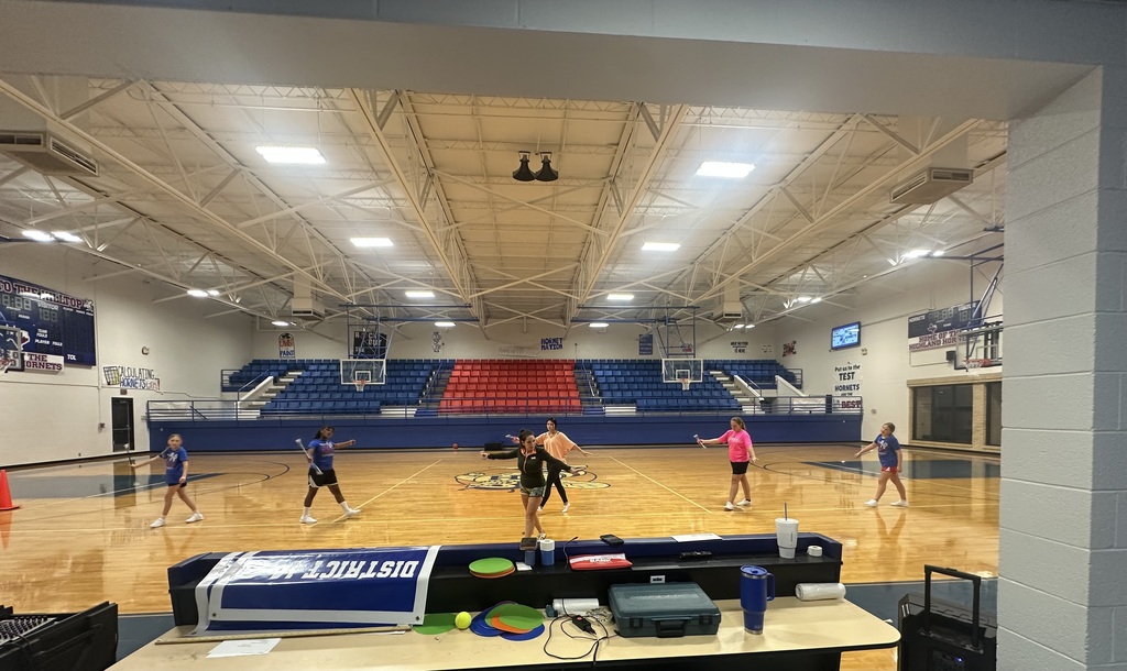 JH Twirlers at Twirl Camp