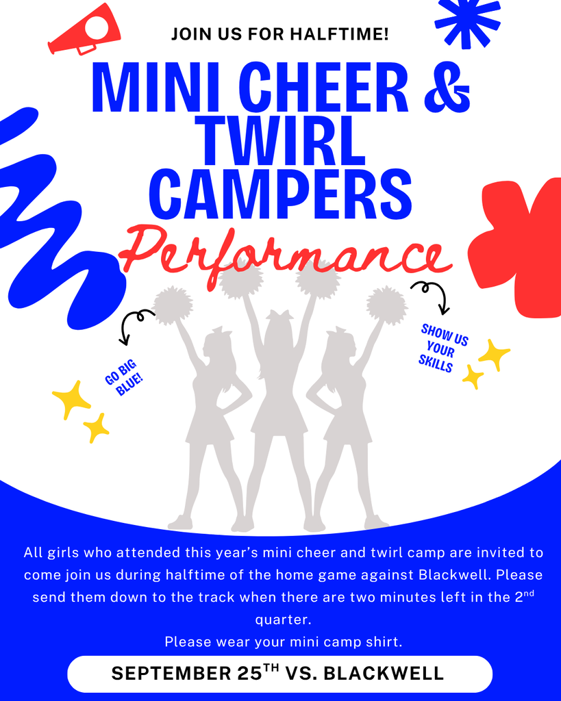 Mini cheer and twirl camp performance - sept 25
