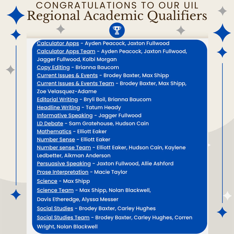 2026 Regional Qualifiers