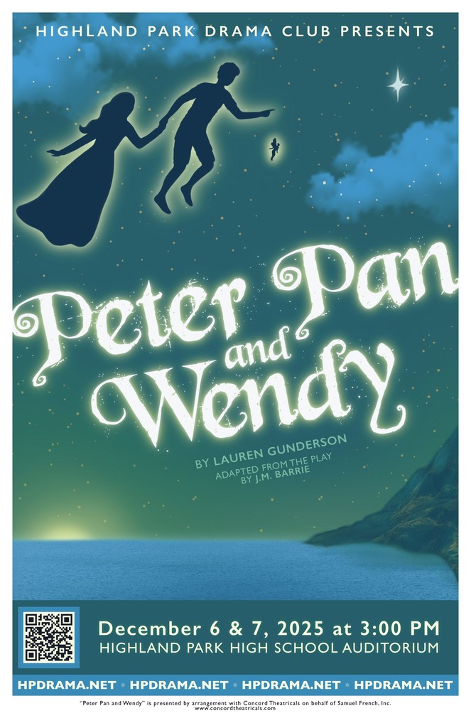 Peter Pan and Wendy Poster December 6 and 7