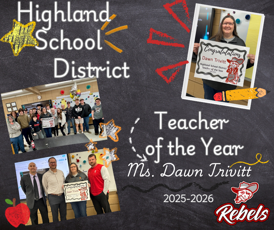 Highland School District Teacher of the Year