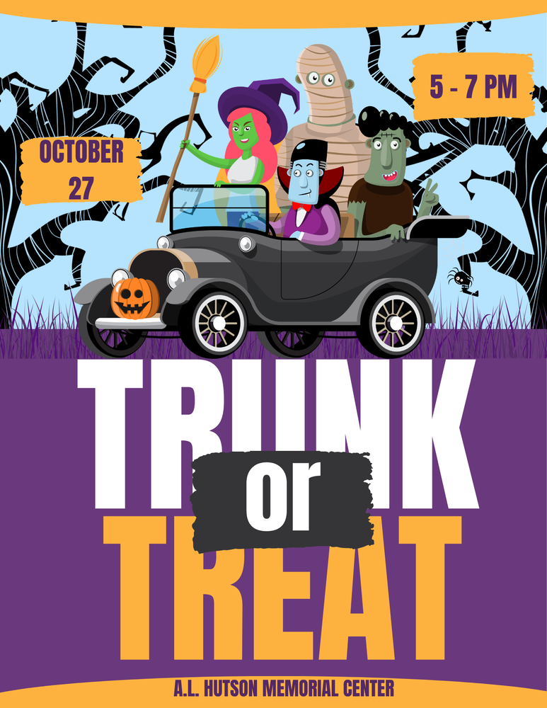 🎃🍬 IT’S ALMOST TIME FOR OUR ANNUAL TRUNK OR TREAT! 🍬🎃 One of our largest events across the Highland School District is back—and for good reason! Our annual Trunk or Treat is always a fantastic evening of family fun, and we can’t wait to welcome our students, families, and community for another great year! 📅 Tuesday, October 27 ⏰ 5:00–7:00 PM 📍 A.L. Hutson Center The A.L. Hutson Center will be filled with some of the best games, creatively decorated tables, fun activities, and more candy than you can imagine! 🍭👻🎃 Bring the whole family and join us for a fun-filled evening in Rebel Nation! 🍬 WE NEED OUR COMMUNITY PARTNERS! If your business, club, church, or organization would like to participate by setting up a decorated table, game, or activity station, we would love to have you! Please complete the participation form below to sign up. Questions? Contact Angie Duncan at angie.duncan@highlandrebels.org. ❤️🤍 Mark your calendars and get ready for another BIG night of family fun in Rebel Nation! Link to Register https://forms.gle/1Yn43cGs7yDCGDVM9