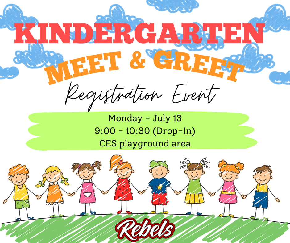 The first day of school is almost here, and we can't wait to welcome our newest Rebels! Join us for a special Kindergarten Meet & Greet where incoming kindergarten students and their families can meet their future classmates, get acquainted with our kindergarten teachers, and become familiar with the Cherokee Elementary campus before the first day of school. Whether you've already registered your child or still need to complete registration, this event is for you!  The event will take place on Monday, July 13, from 9:00 to 10:30 a.m. at the Cherokee Elementary School playground area. Families can enjoy a variety of fun activities, including a bounce house, story time with Mrs. Susan from the Ash Flat Library, popcorn and popsicles, playground fun, and a wonderful opportunity to meet new friends and our kindergarten teachers.  If you still need to register your child for kindergarten, please come prepared with the required documents. Children must be 5 years old on or before August 1, 2026. Please bring a birth certificate, Social Security card, up-to-date immunization record, and a current physical.  We look forward to welcoming our newest Rebels and helping your family start the school year with confidence. We can't wait to see you there!