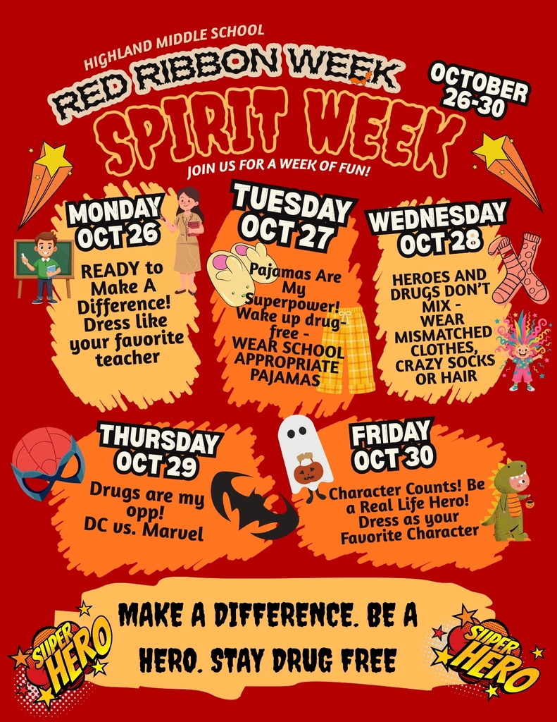 Red Ribbon Week at HMS!