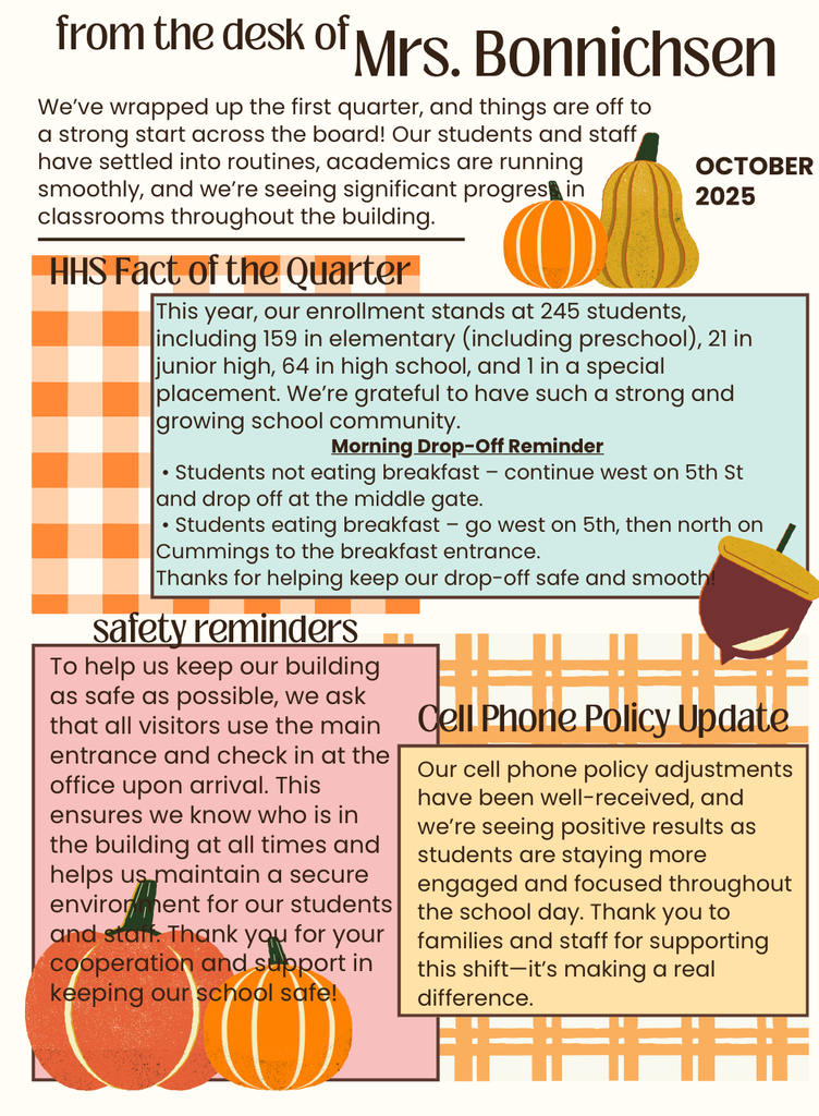 end of 1st quarter school reminder