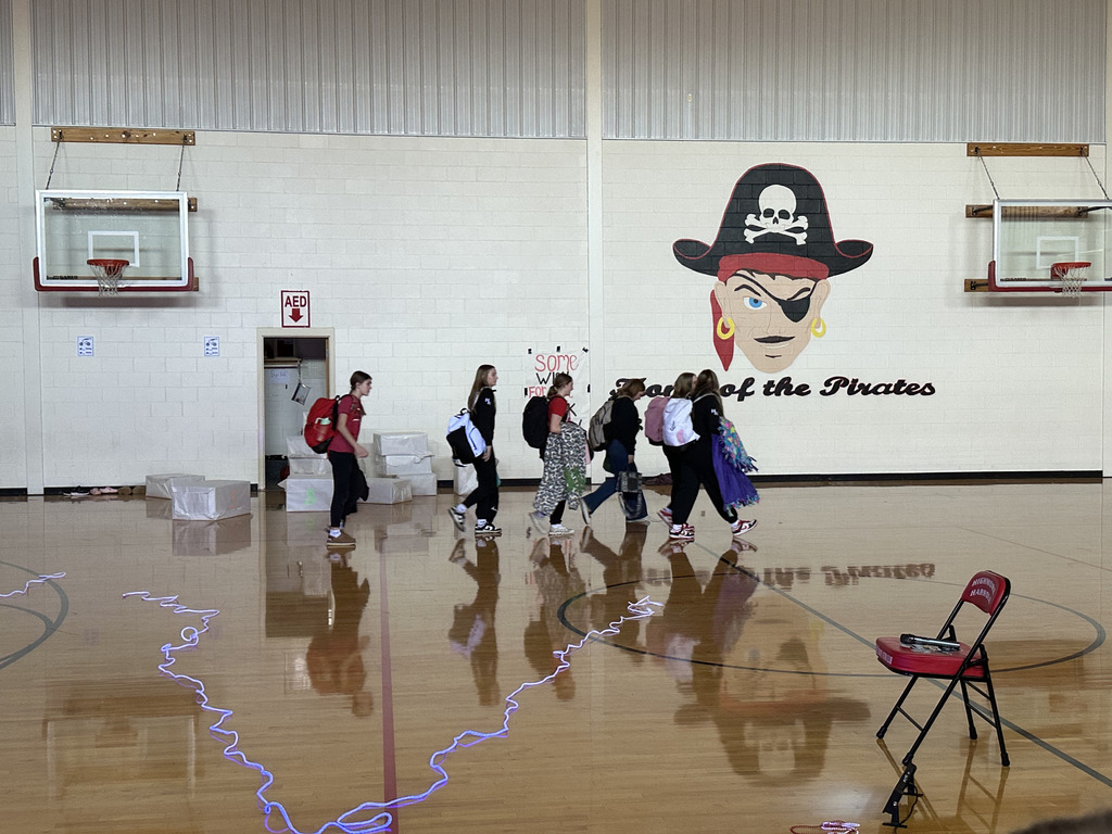 girls sodak 16 pep rally