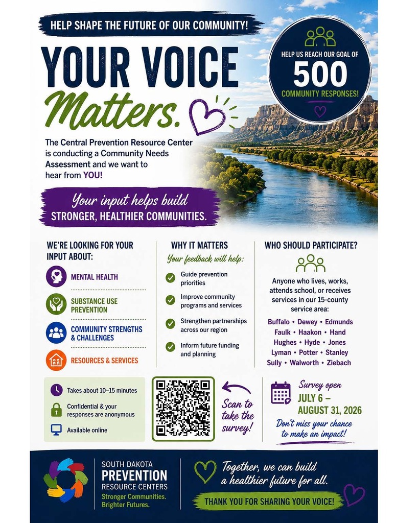 mental health awareness community flyer