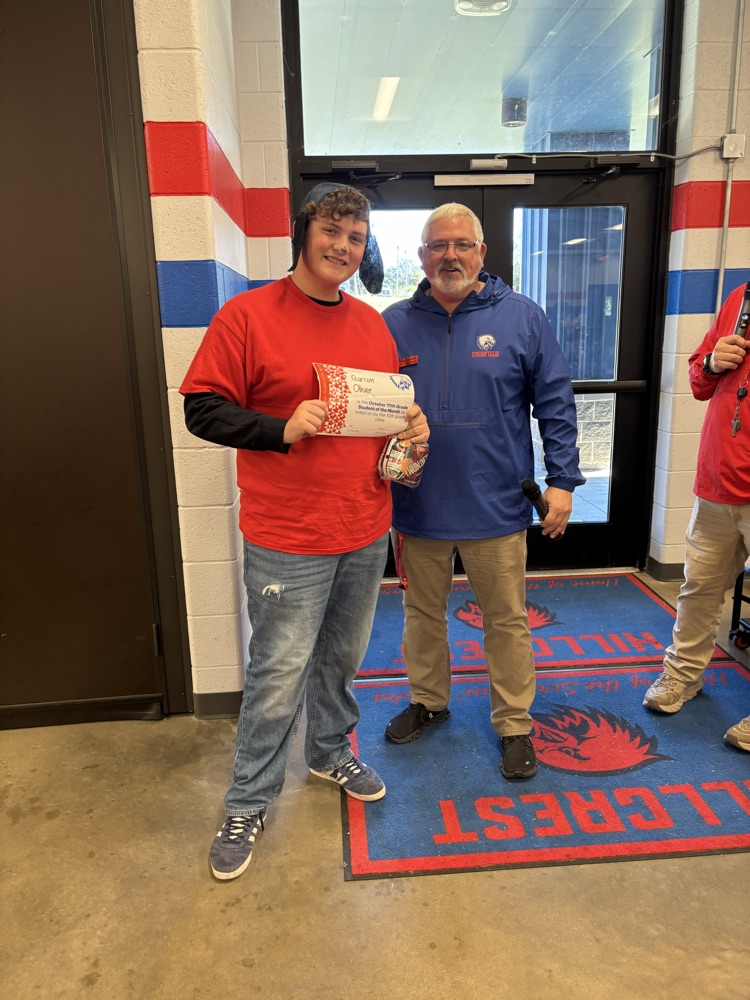 Oct. student of the month