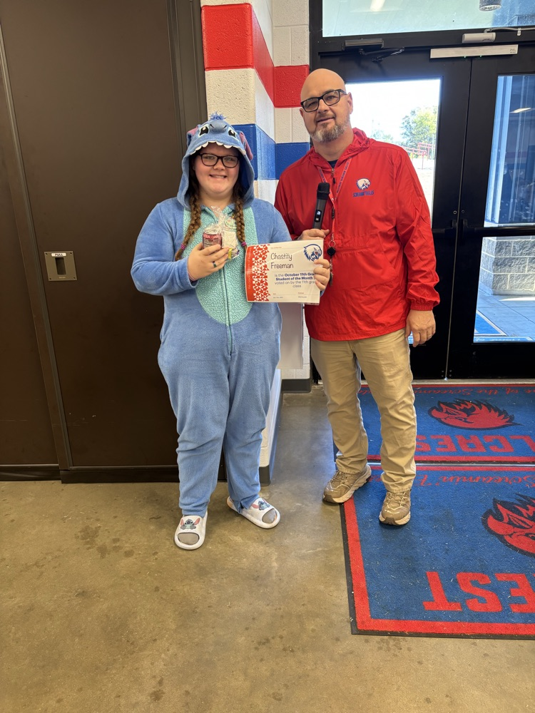 Oct. student of the month