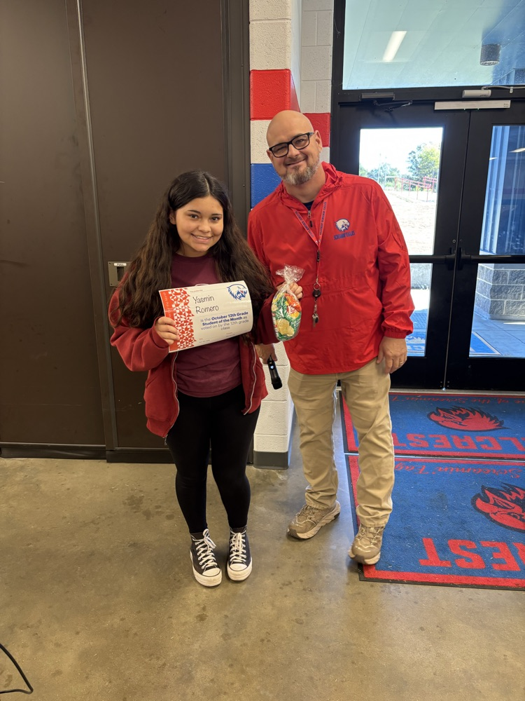 Oct. student of the month