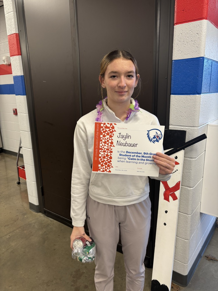 December student of the month