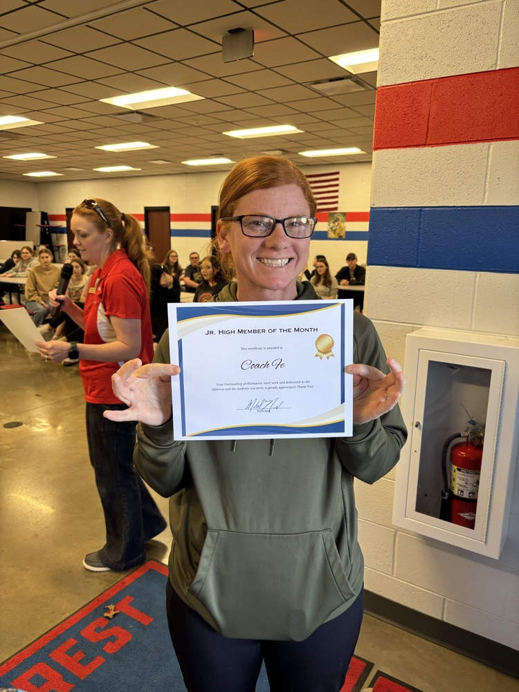 student of the month