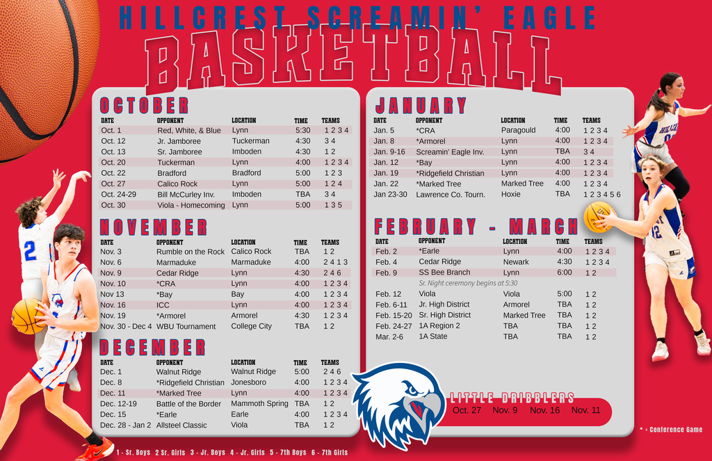 26-27 schedule