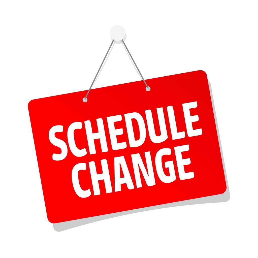 Schedule Change