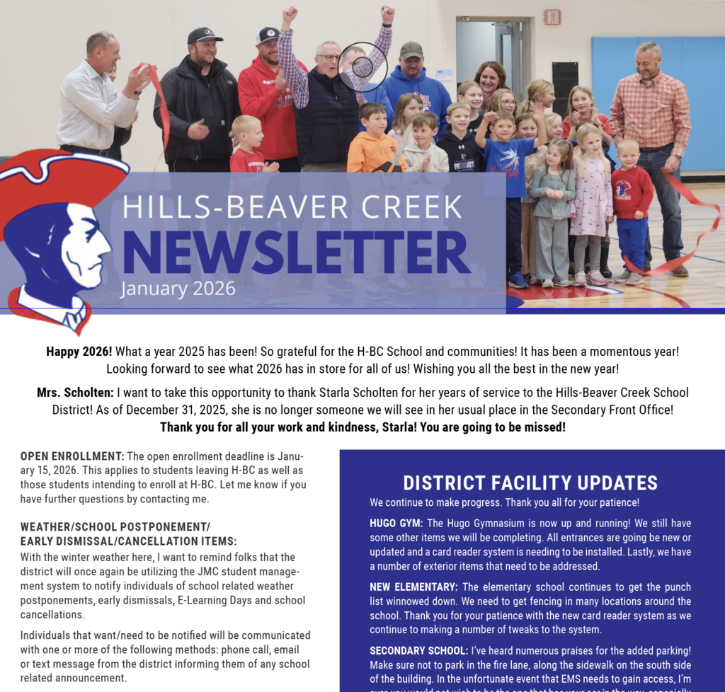 Jan Newsletter 2026