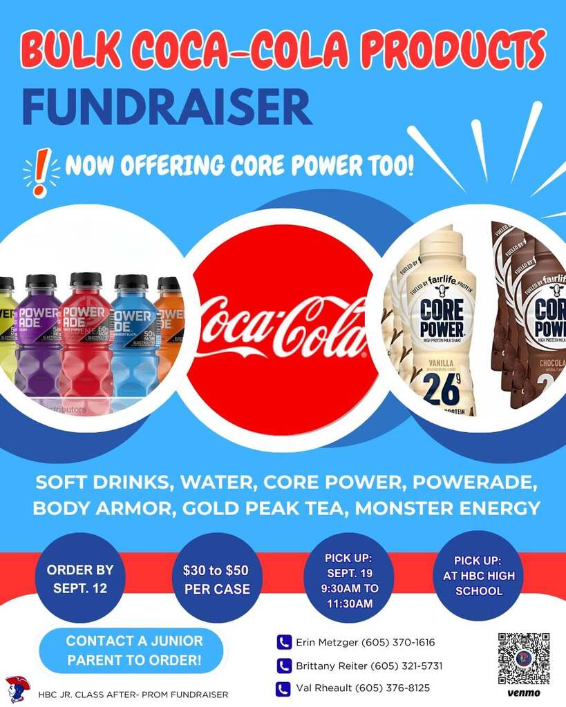 Coke Fundraiser Flyer