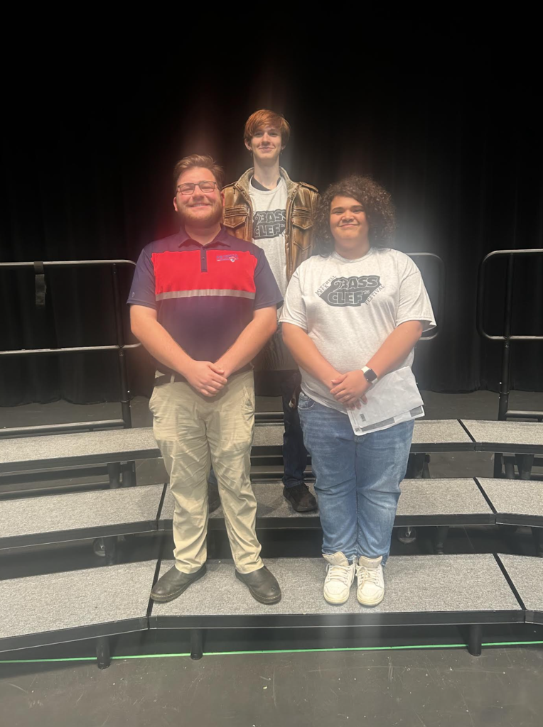 Mr. Anderson, Adrik Harsma, and Keiton Koller at the Festival
