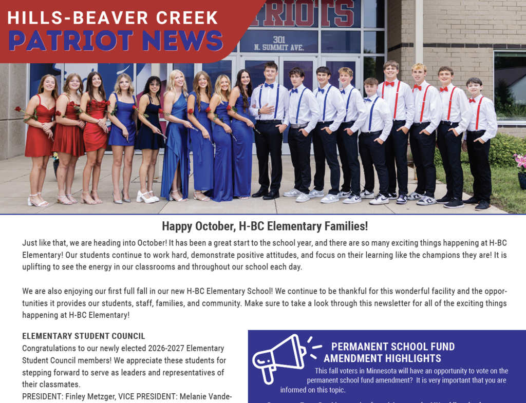 October Newsletter Promo