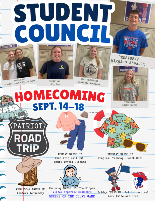 Homecoming Dress Up Days