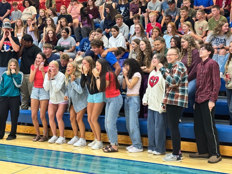 Students Cheering