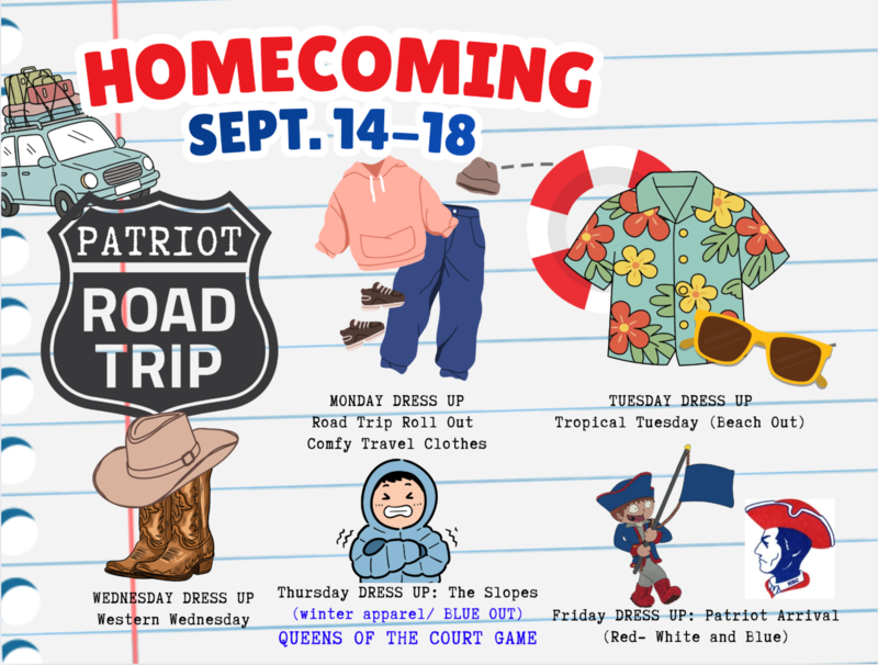 Homecoming theme days