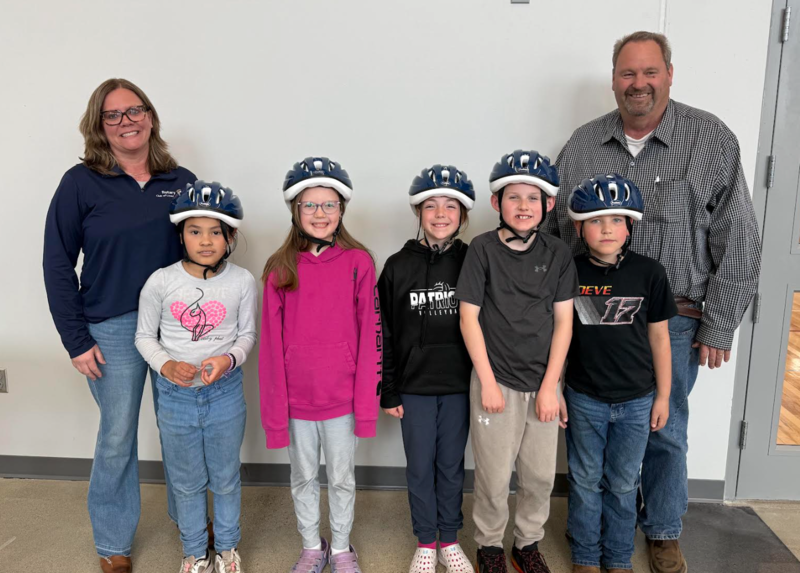 Rotary Bike Helmet Donation