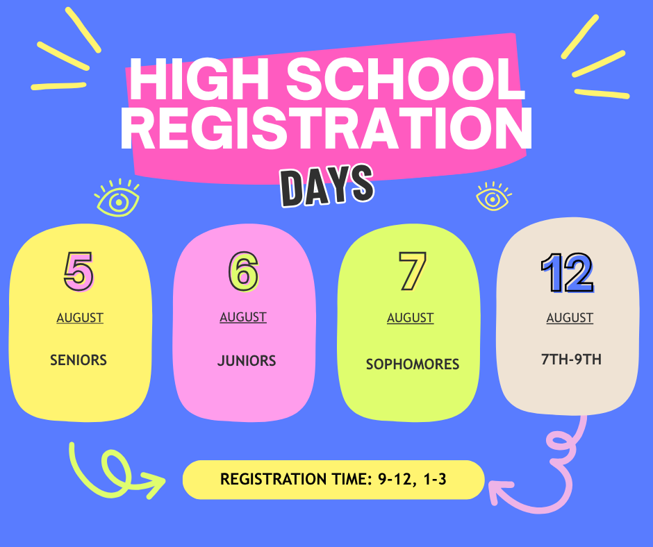 High School Registration Days