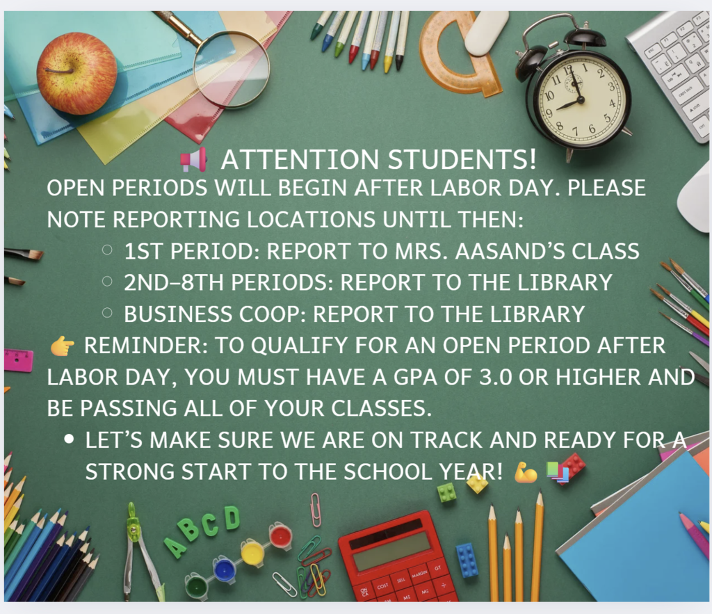 Open Periods Start Date