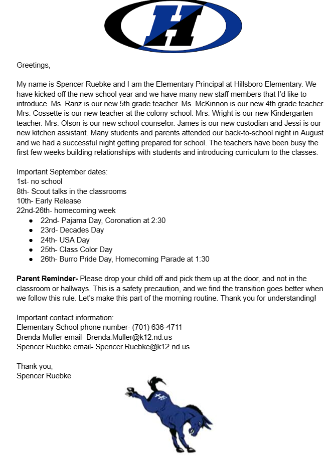 Sept Newsletter