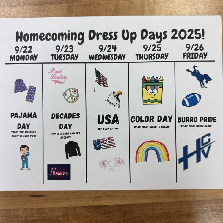 Elementary Dress Up Days