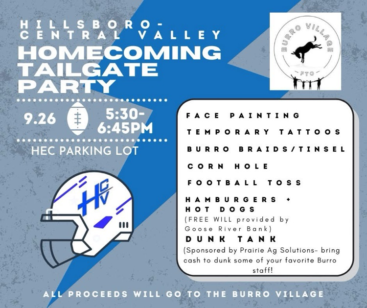 Tailgate for Homecoming.