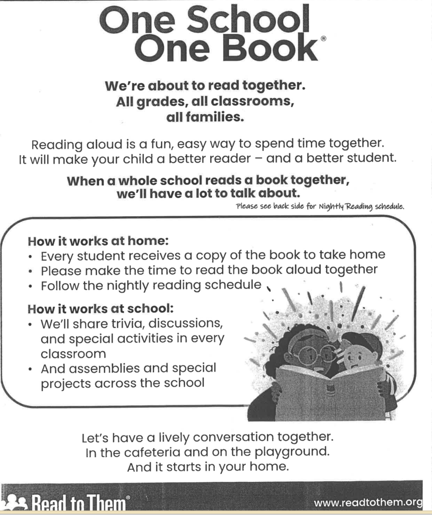 One book , one school