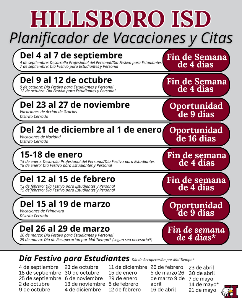 Vacation & Appointment Planner