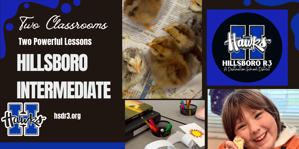 Two Classrooms. Two Powerful Lessons. Hillsboro Intermediate School.