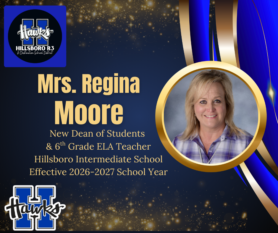 Regina Moore Named New Dean of Students and 6th Grade ELA Teacher at Hillsboro Intermediate School