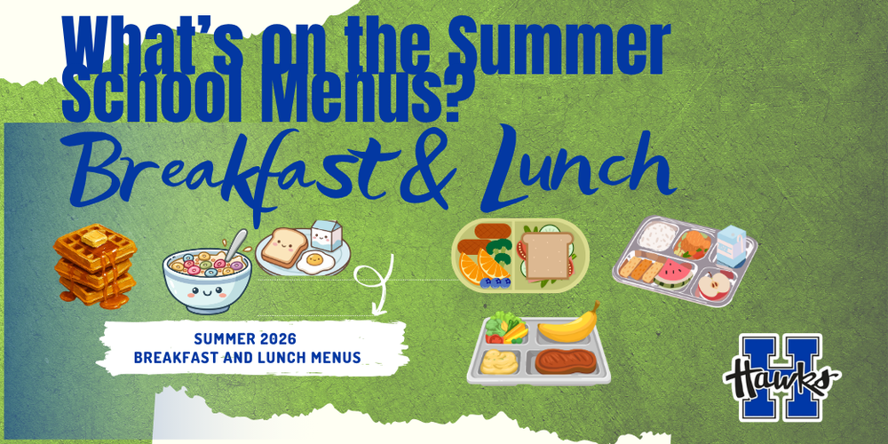 What's on the Summer School Menus for Breakfast and Lunch in 2026
