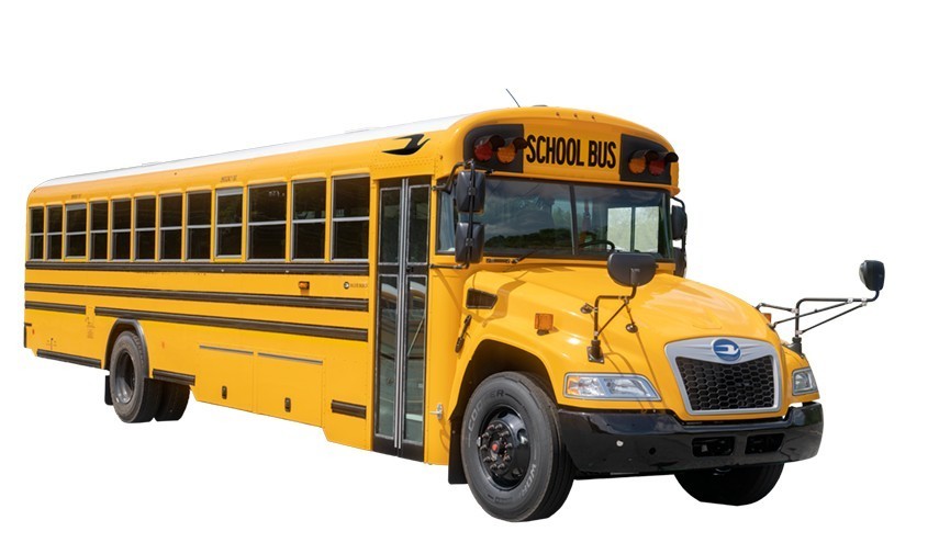 Blue Bird Bus Pic